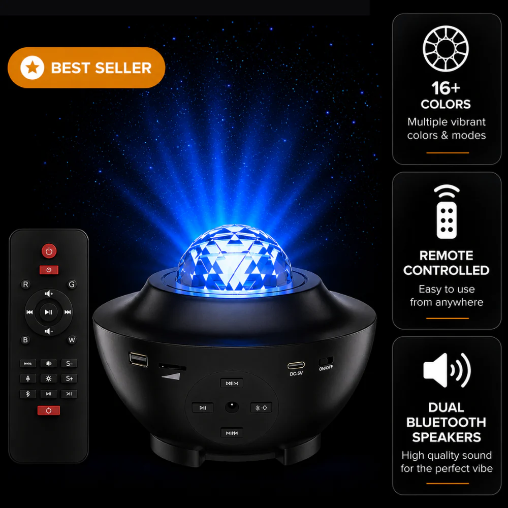 3-in-1 Rotatable USB Moon Light